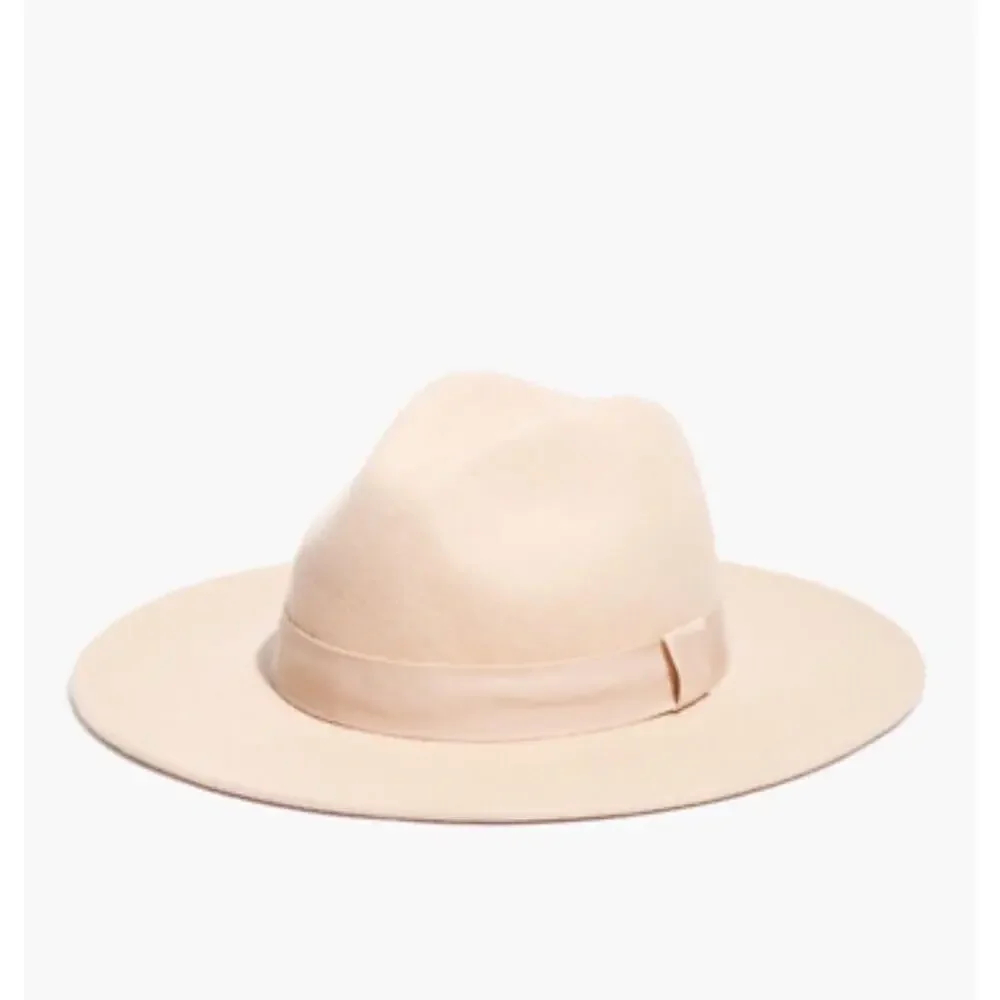 Madewell x Biltmore Size S / M Shaped Felt Hat in Tawny Light Pink MB607‎ READ